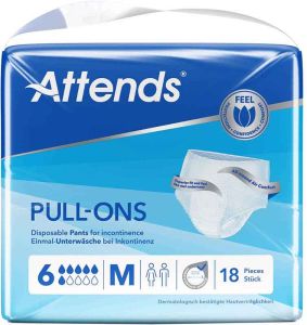 Attends Pull Ons 6 M Btl 18 pezzi