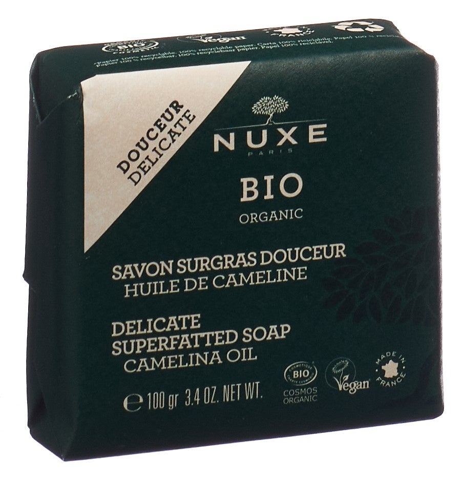 Nuxe Organic Savon Surgras Douceur 100g