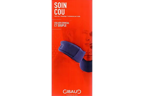GIBAUD supporto cervicale C1 8,5 cm misura 1 29-34 cm morbido