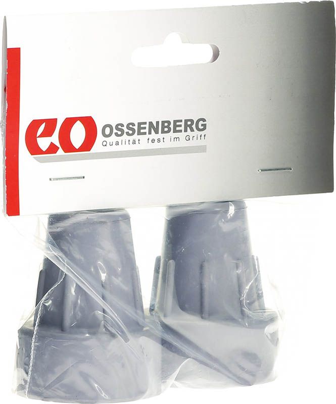 Capsula per stampella Ossenberg 19 mm grigio 1 paio