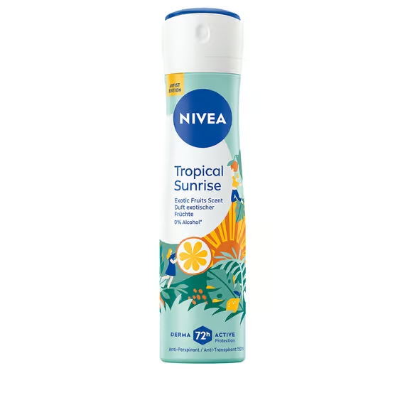 NIVEA Deo Tropical Sunrise Spray Fem 150ml