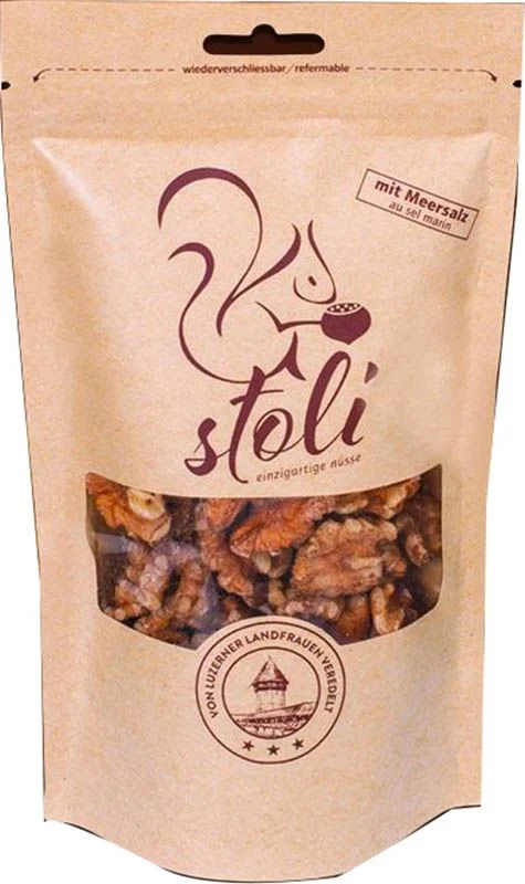 STOLI Noci con sale marino Btl 125g