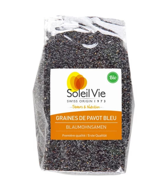 SOLEIL VIE Semi di papavero blu bio 100g