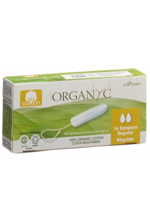 Organyc Tamponi regolari 16 pezzi