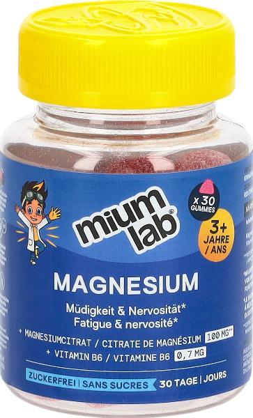 MiumLab Bambini Gomme al magnesio 30 pezzi