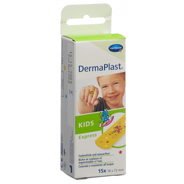 DermaPlast Kids Express Strips 19x72 mm 15 pezzi