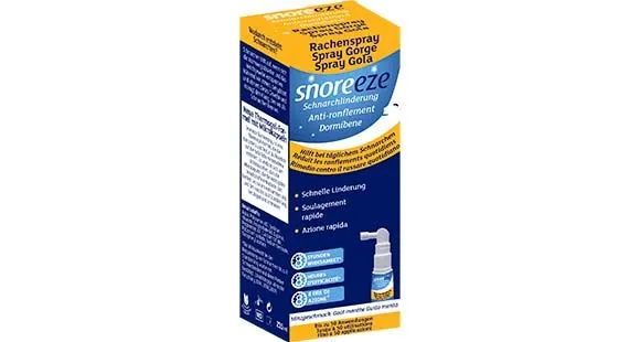 Snoreeze doucenuit spray antirussamento per la gola 23,5 ml