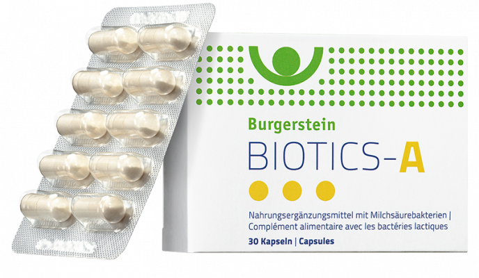 BURGERSTEIN Biotics-A Capsule 30 Capsule