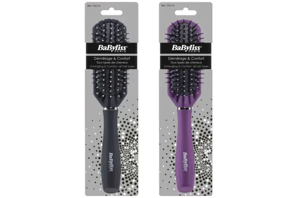 BABYLISS Spazzola pneumatica stretta con nubs