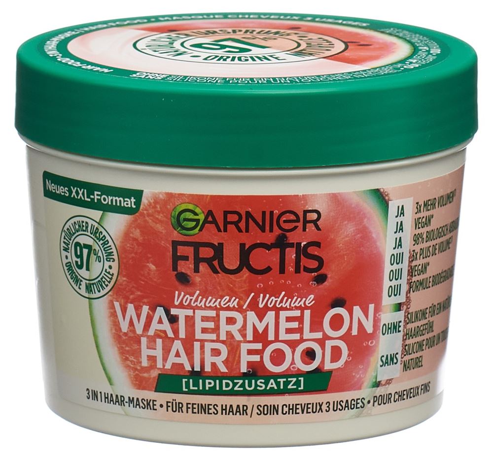 FRUCTIS Maschera alimentare per capelli all'anguria Pot 400ml