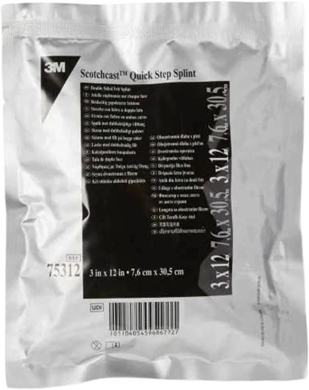 3M Scotchcast Quick Step Splint 7,6x30,4cm 10 pezzi