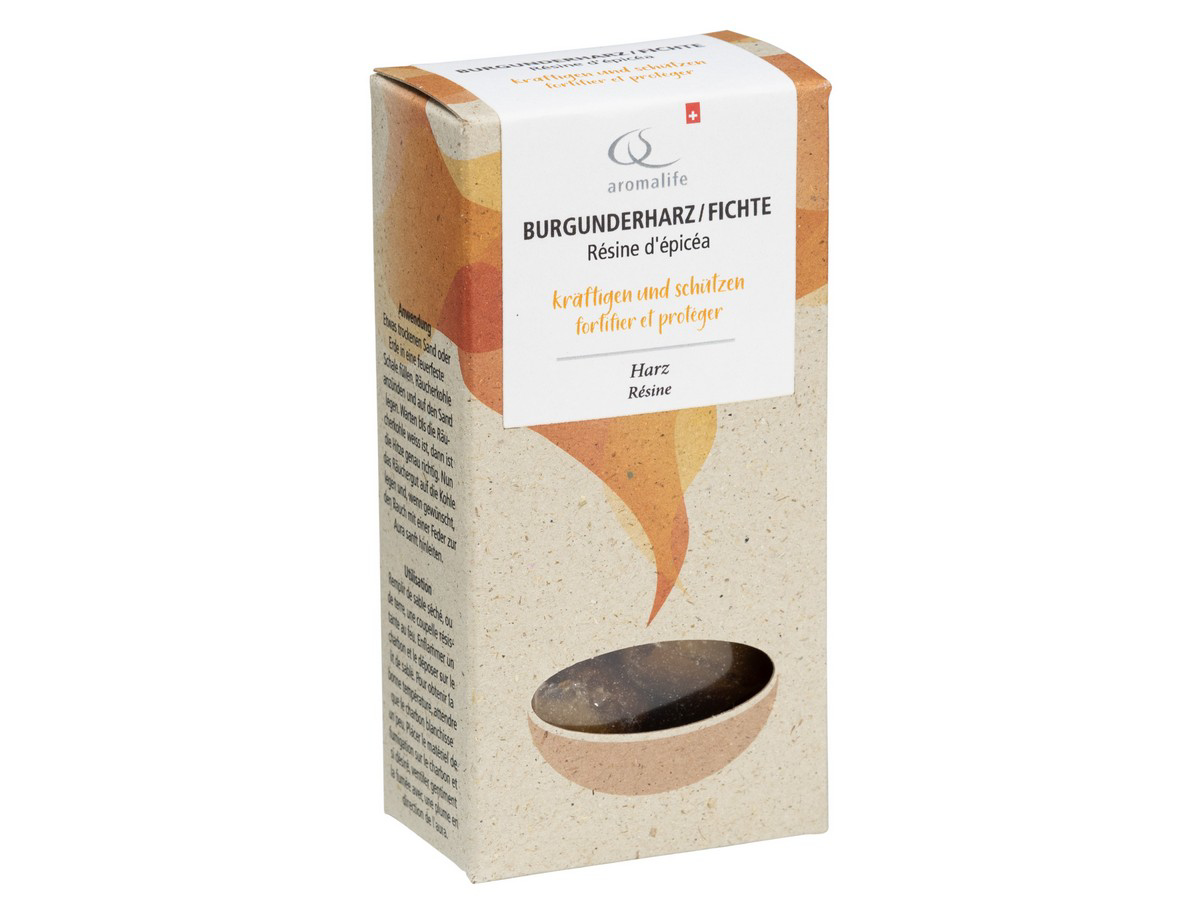 Aromalife incenso resina bordeaux abete rosso 20g