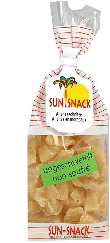 Sun Snack Fette d'ananas Btl 200g