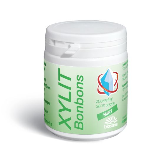 Biosana Xylitol Caramelle alla menta 80 pezzi