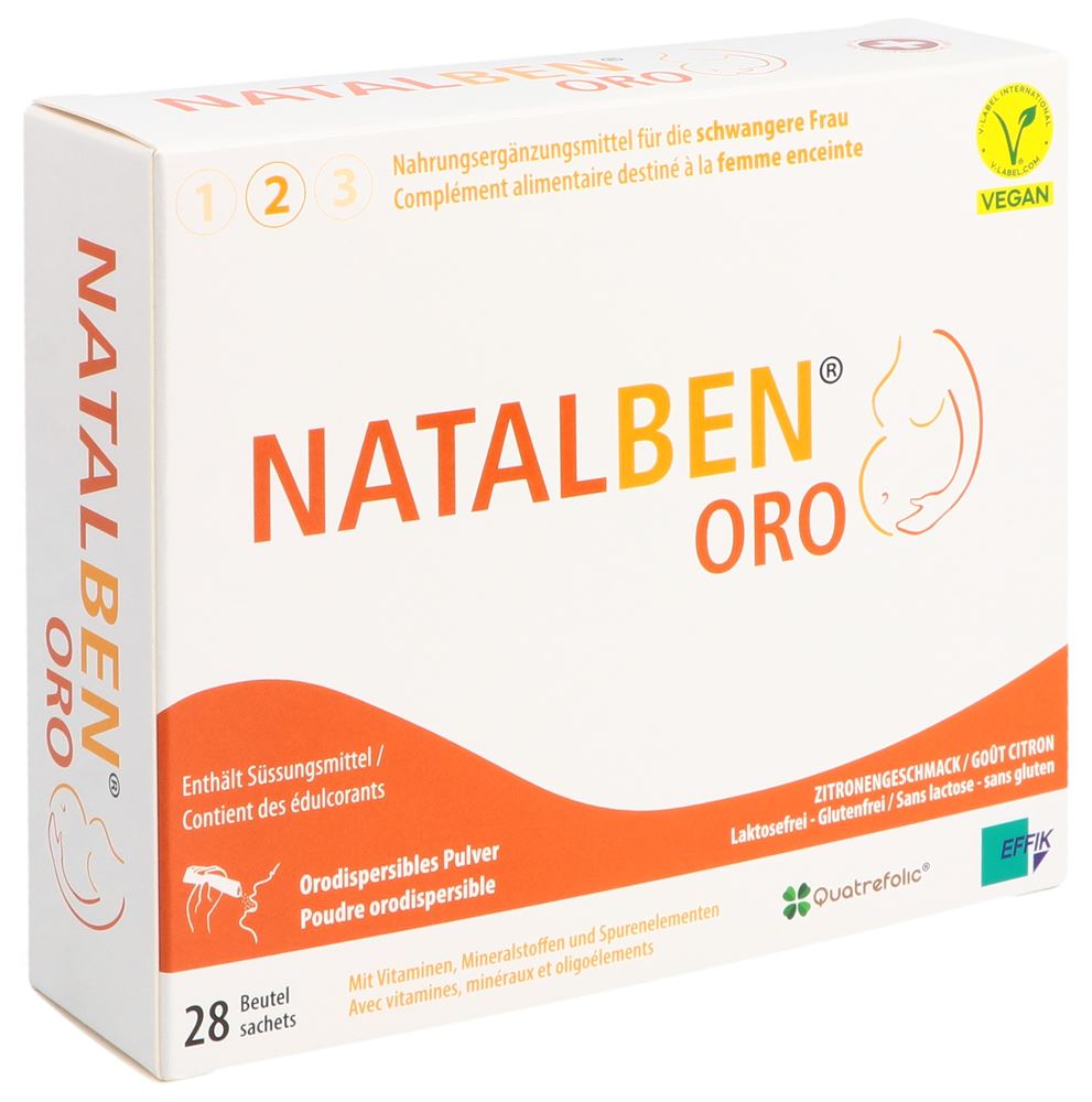 NATALBEN ORO vegan Btl 28 pezzi