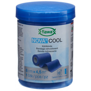 Flawa Nova Cool benda di raffreddamento 8cmx4,5m Ds