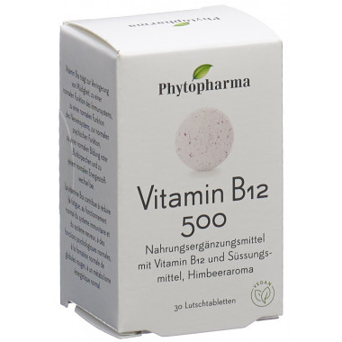 Phytopharma Vitamina B12 pastiglie 500mcg 30 pezzi
