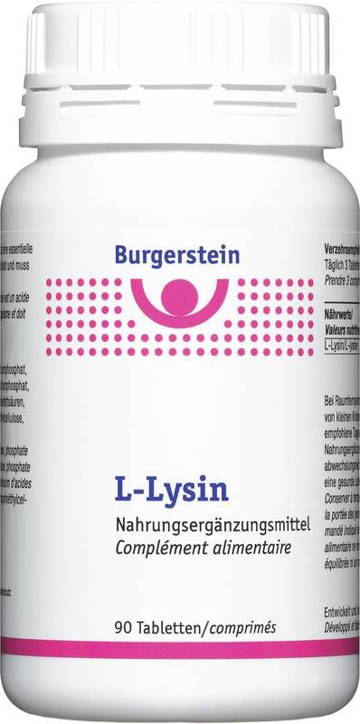 Burgerstein L-Lisina compresse 90 pezzi