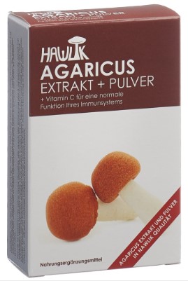 HAWLIK Estratto di Agaricus + polvere capsule 60 pezzi