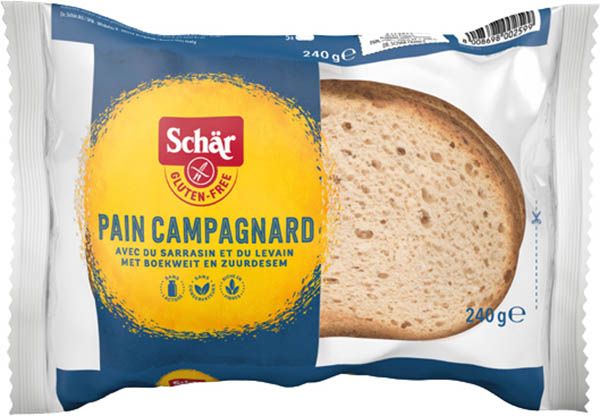 Schär Pain campagnard senza glutine a fette 240g
