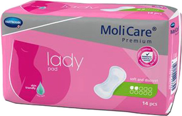 MoliCare Lady Pad 2 Tropfen 14 Stück