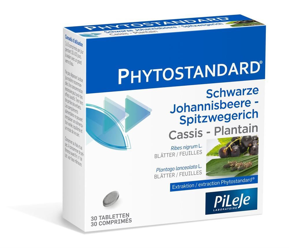 PHYTOSTANDARD Schw Johannisbe-Spitzweg Tablettenetten 30 pezzi