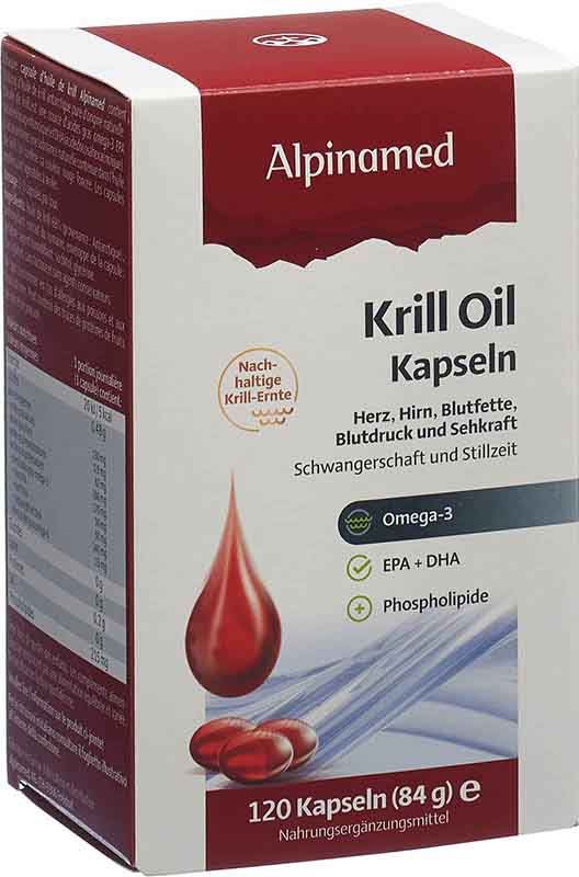 Capsule di olio di krill ALPINAMED 120 Capsule