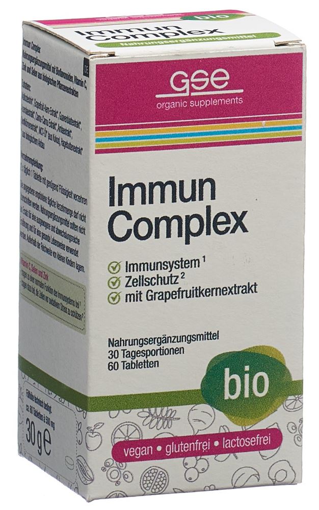 GSE Complesso Immunitario Compresse Vetro Biologico 60 pezzi