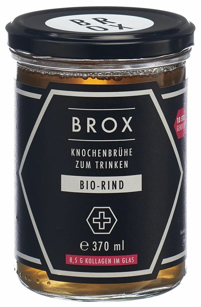 BROX Brodo d'ossa di manzo in barattolo 370ml