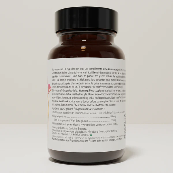 Capsule di Mush Reishi francese 56 Capsule
