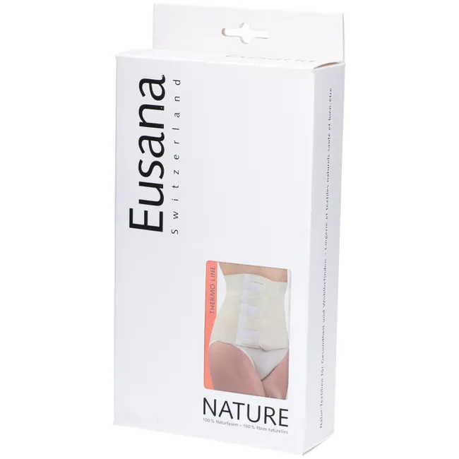 EUSANA scalda reni con chiusura a velcro L ivoire