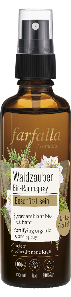 FARFALLA Spray Ambiente Biologico Magia della Foresta 75ml