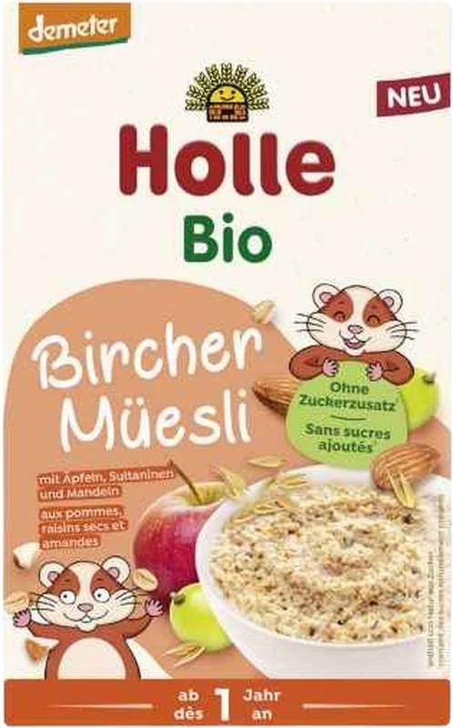 HOLLE Birchermüesli integrale biologico, confezione da 200 g