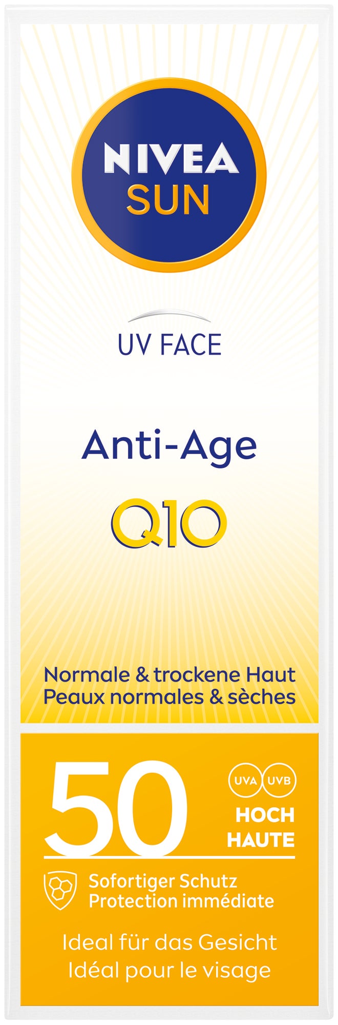 Nivea Sun UV Face Anti-Age Q10 LSF 50 50ml