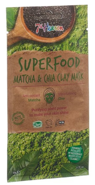 7TH HEAVEN Maschera d'argilla superfood Mat Chia Btl 10ml