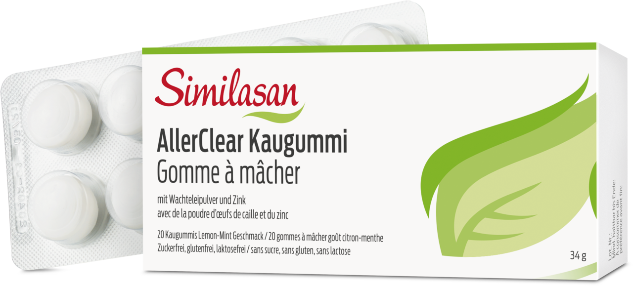 Similasan AllerClear gomma da masticare 20 pezzi