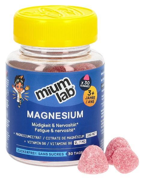 MiumLab Bambini Gomme al magnesio 30 pezzi