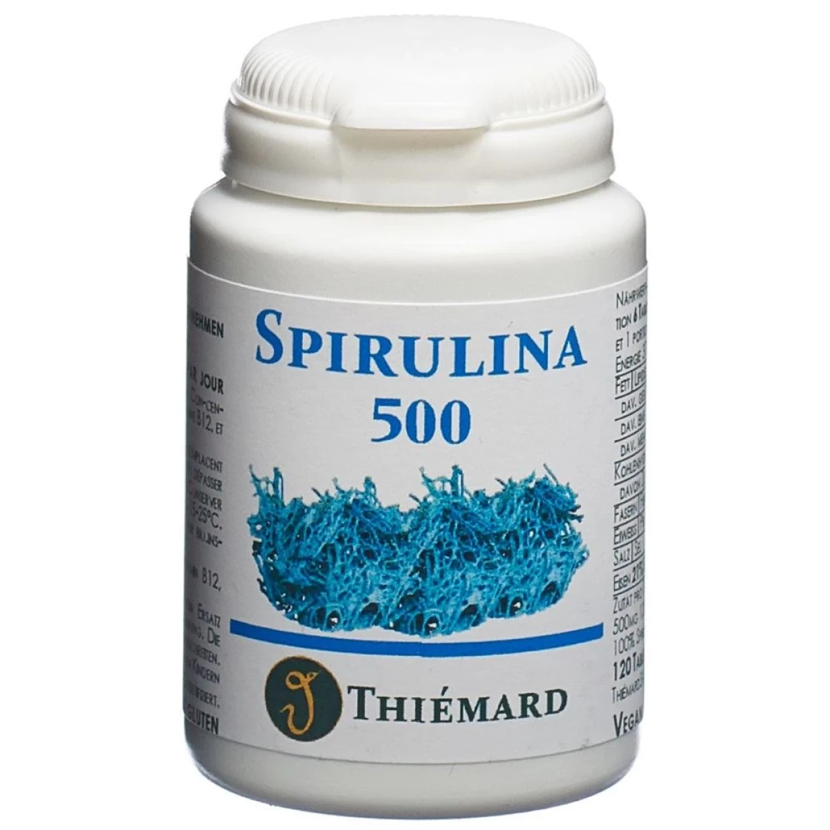Thiémard Spirulina Compresse 500mg Bio 1000 pezzi