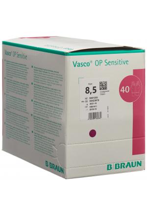 Guanti Vasco OP SENSITIVE Gr8.5 steri Lat 40 paia