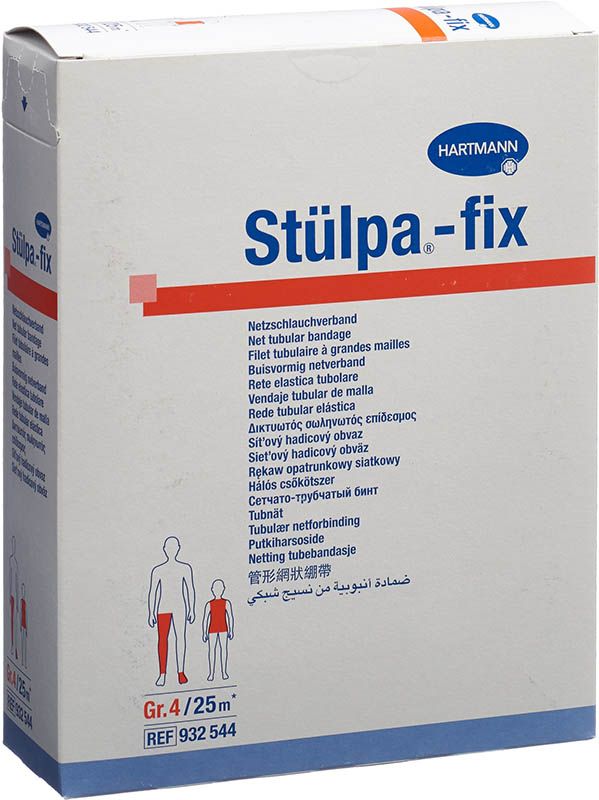 Benda a rete Stülpa Fix taglia 4 rotolo per gamba da 25 metri