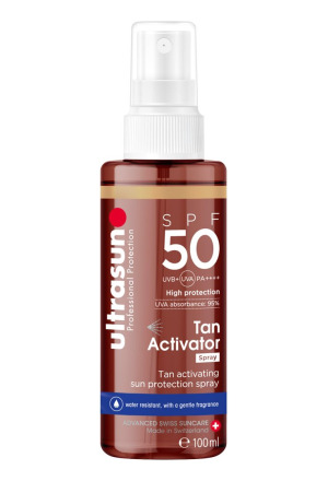 Ultrasun Attivatore di Abbronzatura SPF50 Spr 100ml