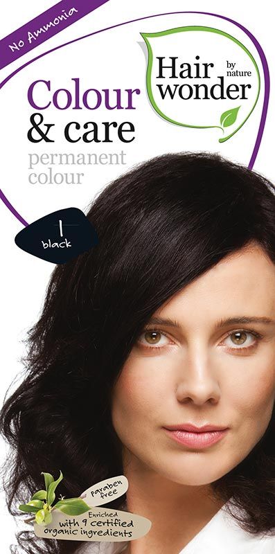 HENNA Hairwonder Colore e cura 1 nero
