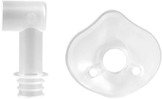 PARI Baby Mask Gr1 con angolo di 90° per il bambino