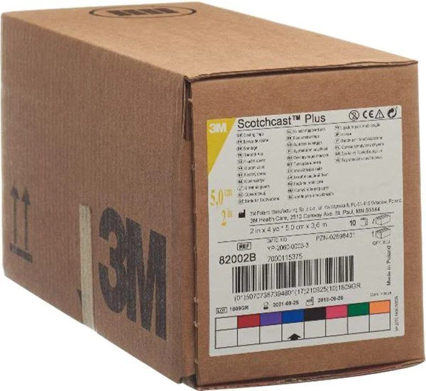 3M Scotchcast Plus 5cmx3,65m blu 10 pezzi
