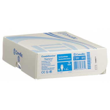 NATURA Sacchetto Ileo std opaco 70mm 10 pezzi