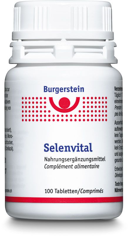 BURGERSTEIN Selenio Compresse Vitali 100 pezzi