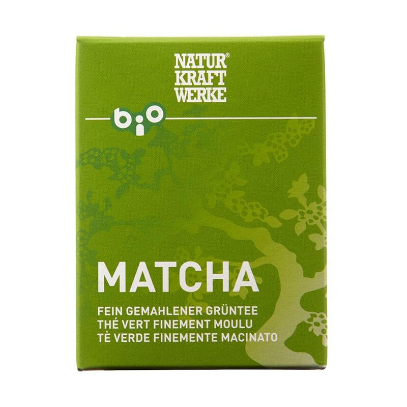 NaturKraftWerke Matcha tè verde finemente macinato biologico/kbA 30g