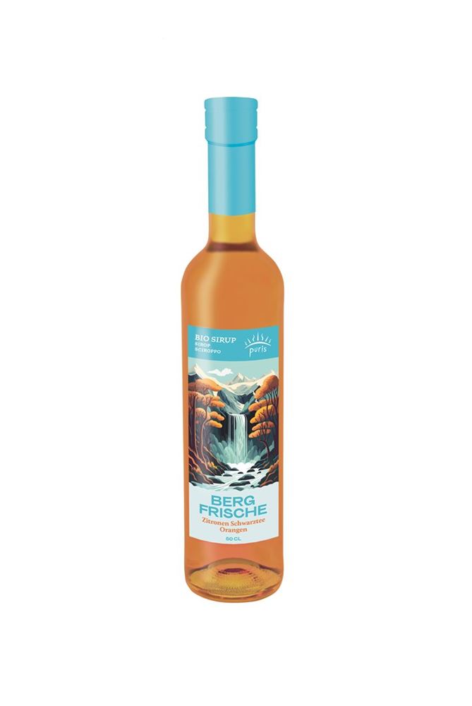 PURIS Sciroppo Zauberland Bergfri/Eist BIO 6 x 50cl