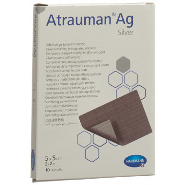 Atrauman Ag Kompressen 5x5cm steril 10 Stück
