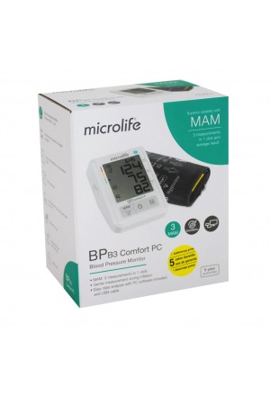 Microlife BP B3 Monitor della pressione sanguigna comfort
